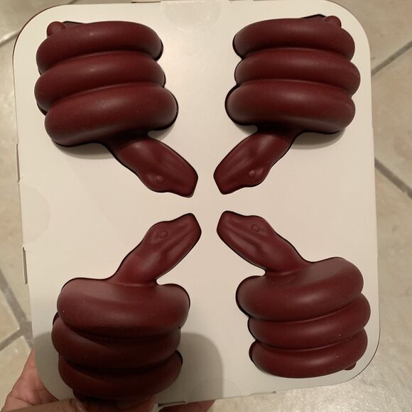 Threshold Target Snake Ice Cube Tray Silicone Coiled Snake - Picture 2 of 3